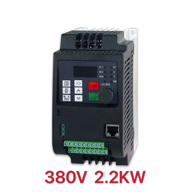 Vfd 7.5Kw Inverter Motor - ECOGOO 380V 2.2KW Mini VFD Variabel