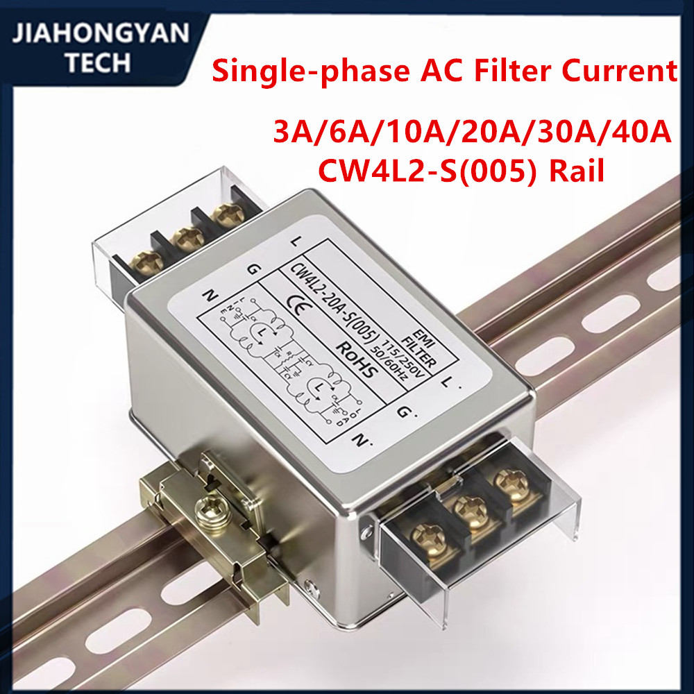 Vfd Emi Filter 3 Phase - Filter Daya Bipolar Fase Tunggal CW4L2-20A-S