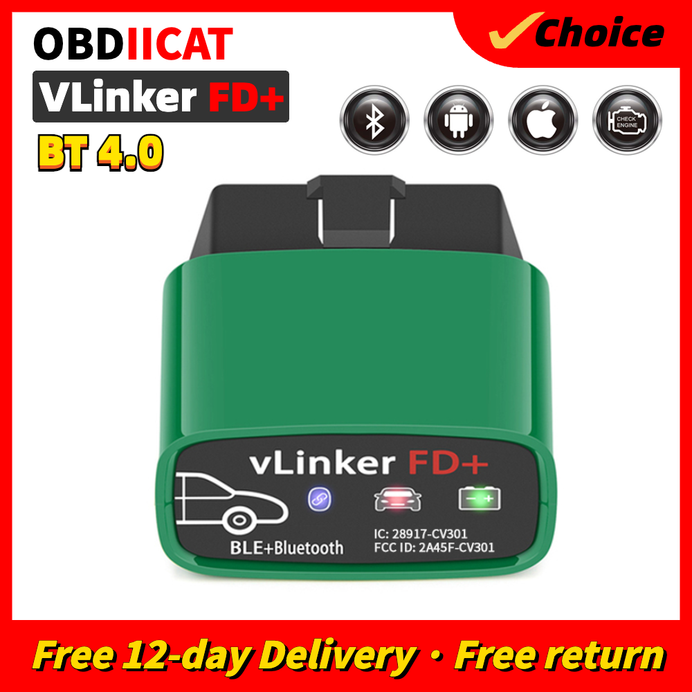 Vfd With Brake Resistor - Alat pemindai tersembunyi Vgate VLinker FD