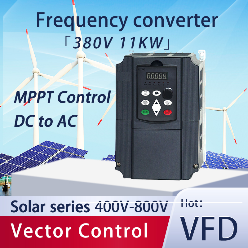 Vfd 11Kw Pump Controller - VFD Drive pompa air Inverter, konverter