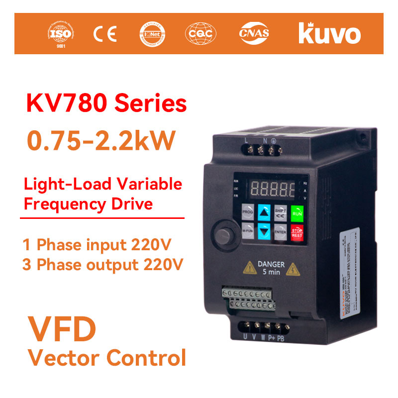 Vfd 0.75Kw Mini Inverter - 220V 0,75KW/1,5KW/2,2KW 1HP/2HP/3HP Konverter Penggerak Frekuensi