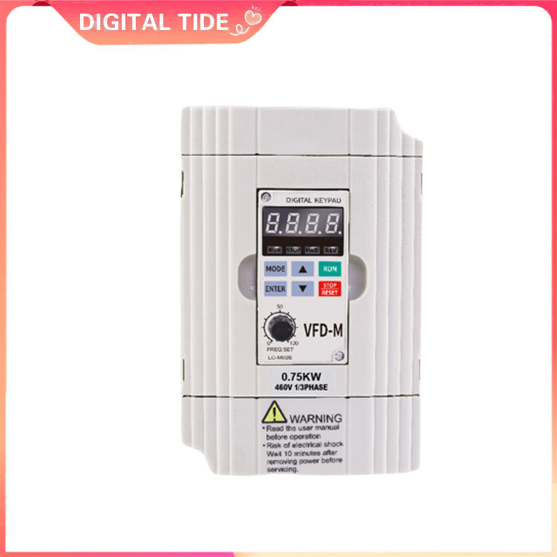 Vfd 0.75Kw Mini Inverter - Seri VFD-M Kebisingan Ultra Rendah Mini