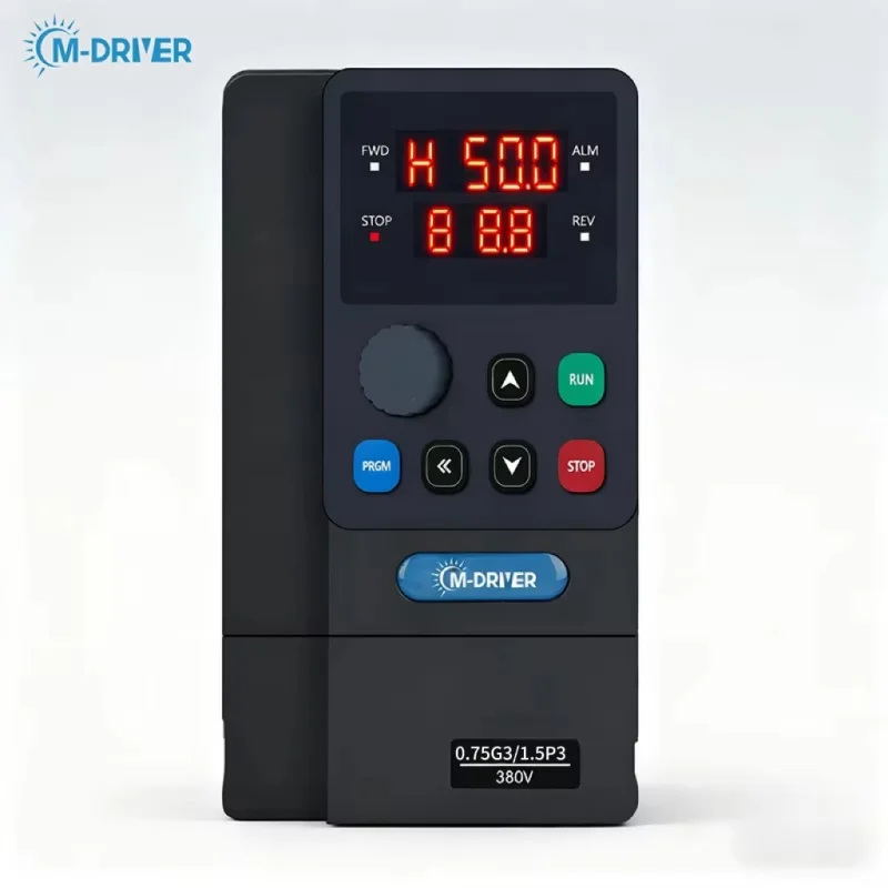 Vfd 0.75Kw Mini Inverter - IP20 Tiga Fasa 0.75kw 380V M-driver