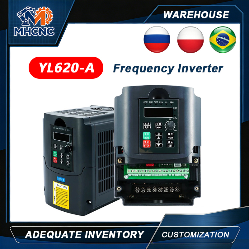 Vfd 2.2Kw Single Phase 220V - Inverter Frekuensi Variabel MHCNC YL620 A