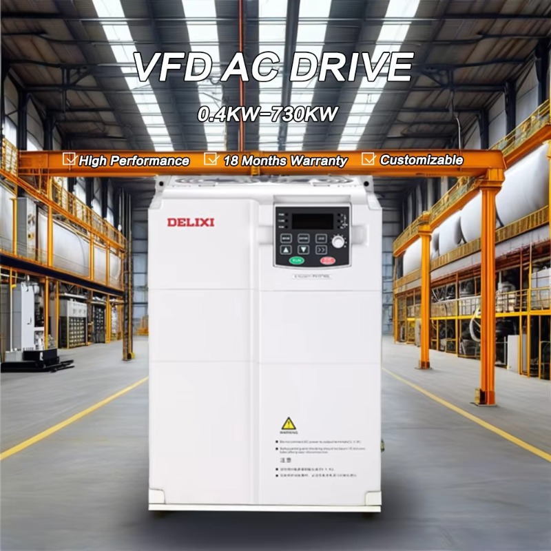 Variable Frequency Drive 3 Phase 380V - Inverter Konverter Frekuensi 30hp Vfd 5.5kw