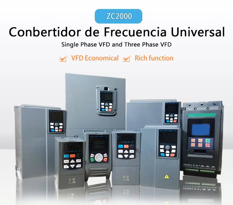 Variable Frequency Drive 3 Phase 380V - Penggerak Frekuensi Variabel (VFD) Inverter, Fase