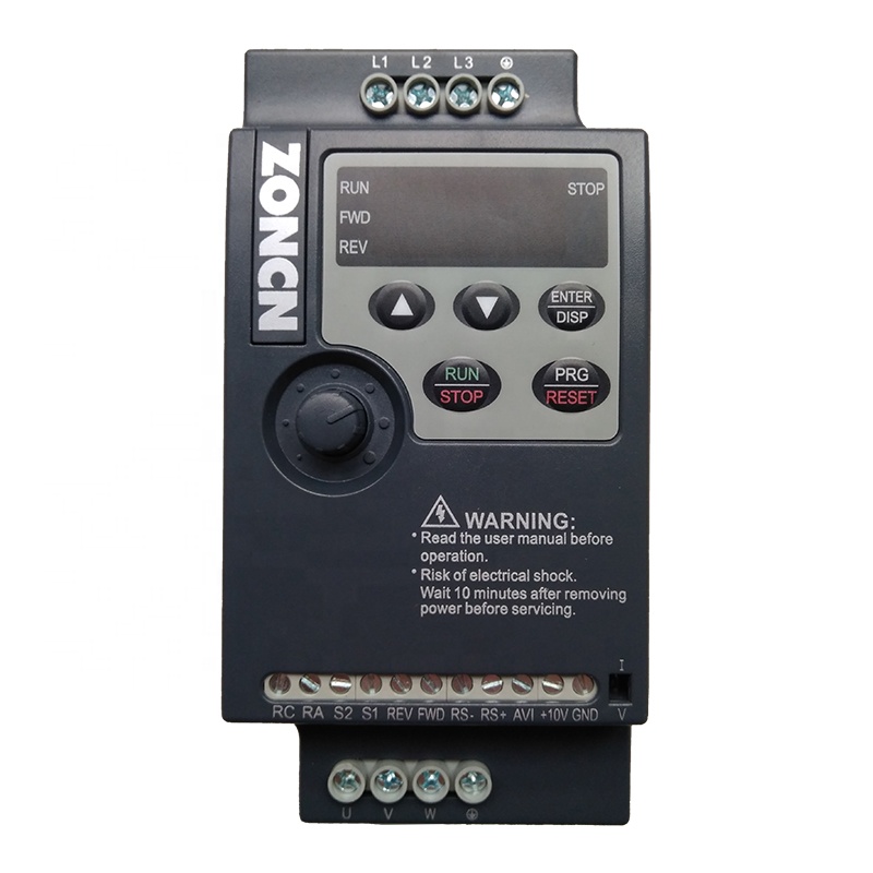 Vfd 2.2Kw Single Phase 220V - 0.4kw 0.75kw 1.5kw 2.2kw Input Fase