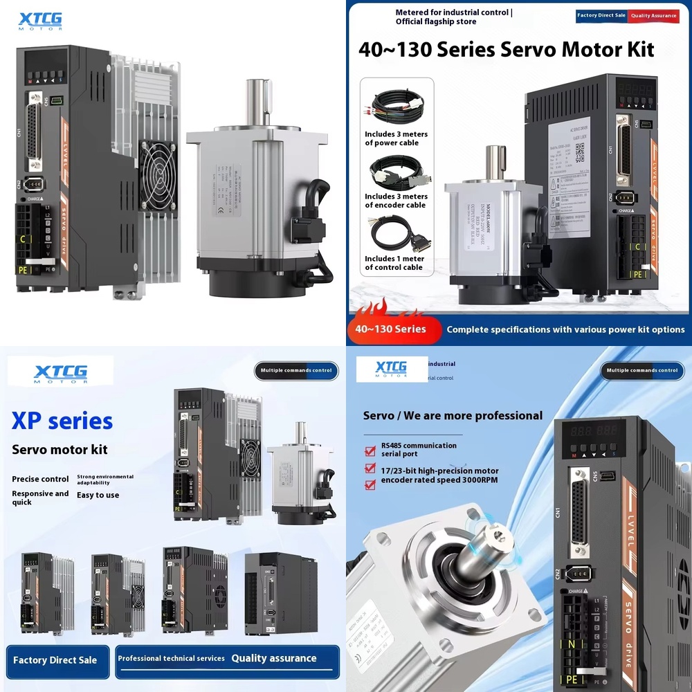 Servo Driver 750W Ac Servo Motor - Kit Driver Motor Servo AC Kinerja