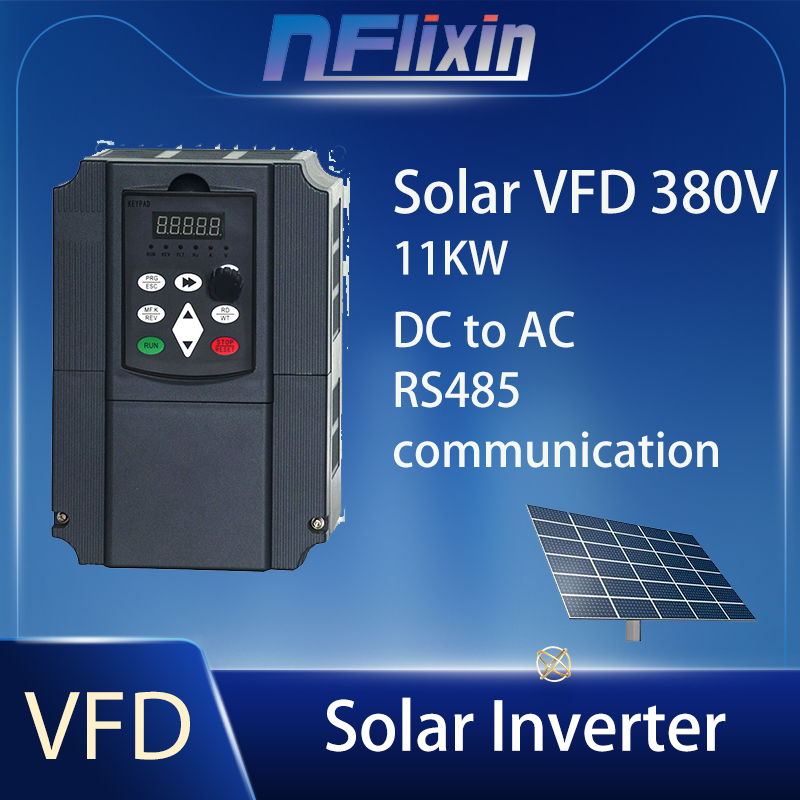 Vfd 11Kw Pump Controller - Inverter tenaga surya 1.5/2.2/4/5, 5/7, 5/11KW