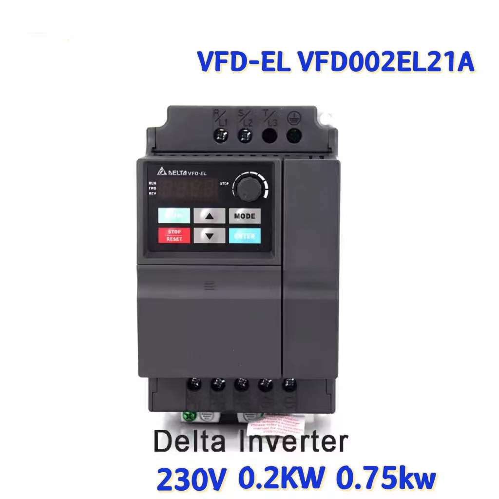 Delta Inverter VFD-EL VFD002EL - Vfd 0.75Kw Mini Inverter ulasan dan harga