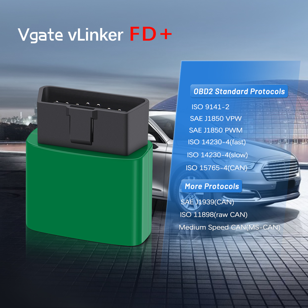 Vgate VLinker FD/FD+ untuk For - Vfd With Brake Resistor ulasan dan harga