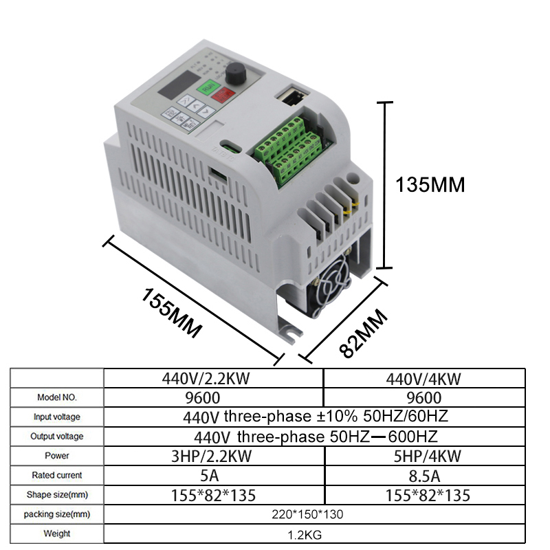 Inverter Frekuensi Keluaran 3  - Vfd 11Kw Pump Controller ulasan dan harga