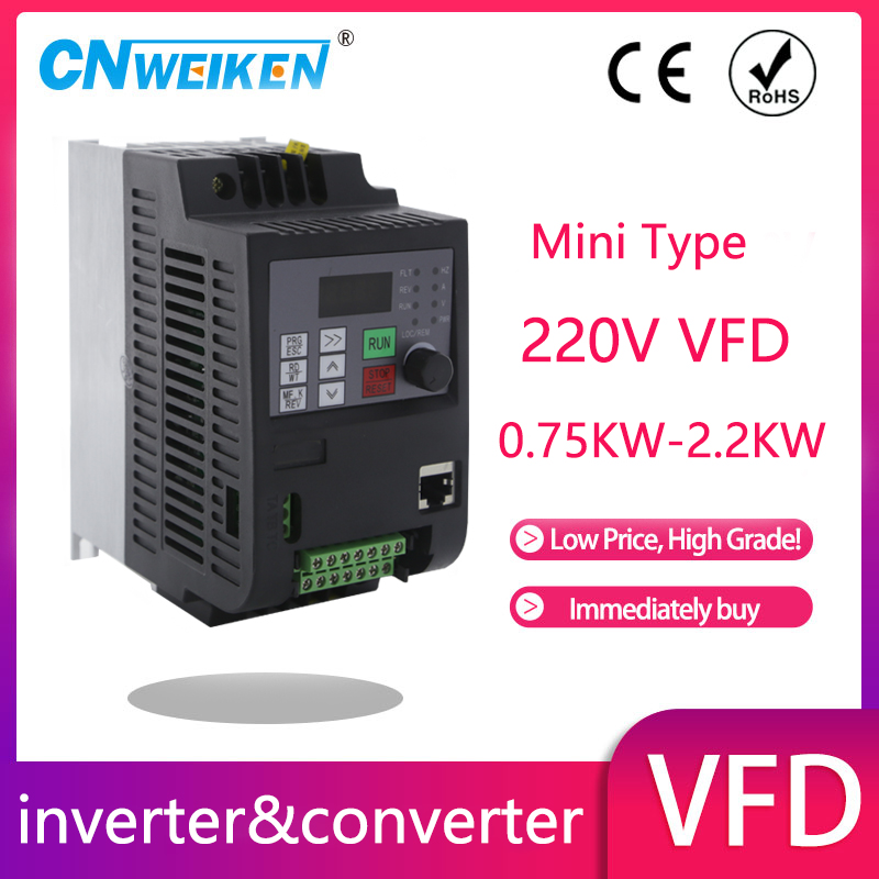 Konverter frekuensi Drive VFD  - Vfd 7.5Kw Inverter Motor ulasan dan harga