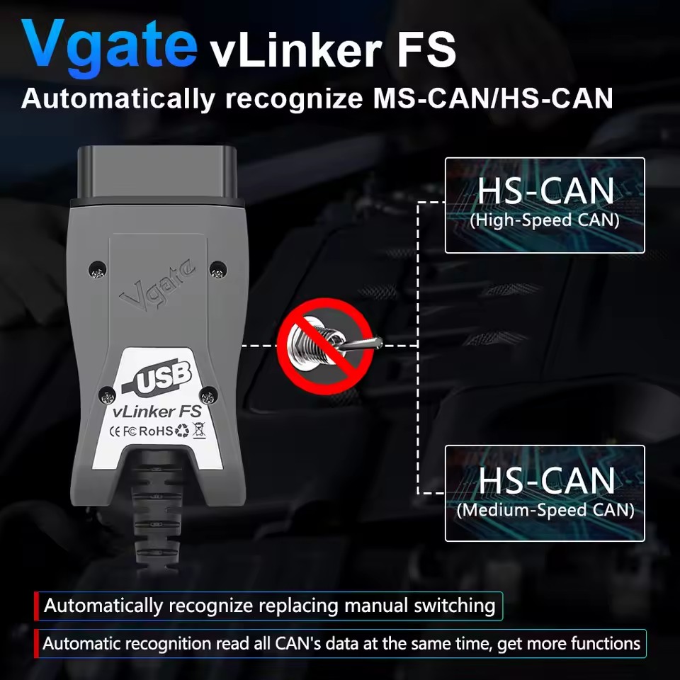 Vgate VLinker FS USB ELM327 un - Vfd With Brake Resistor ulasan dan harga