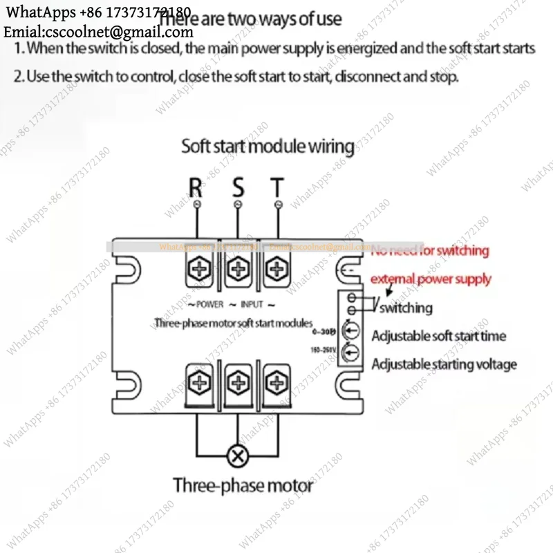 k06 Modul Pengaturan Awal Moto - Soft Starter 30Kw Motor ulasan dan harga