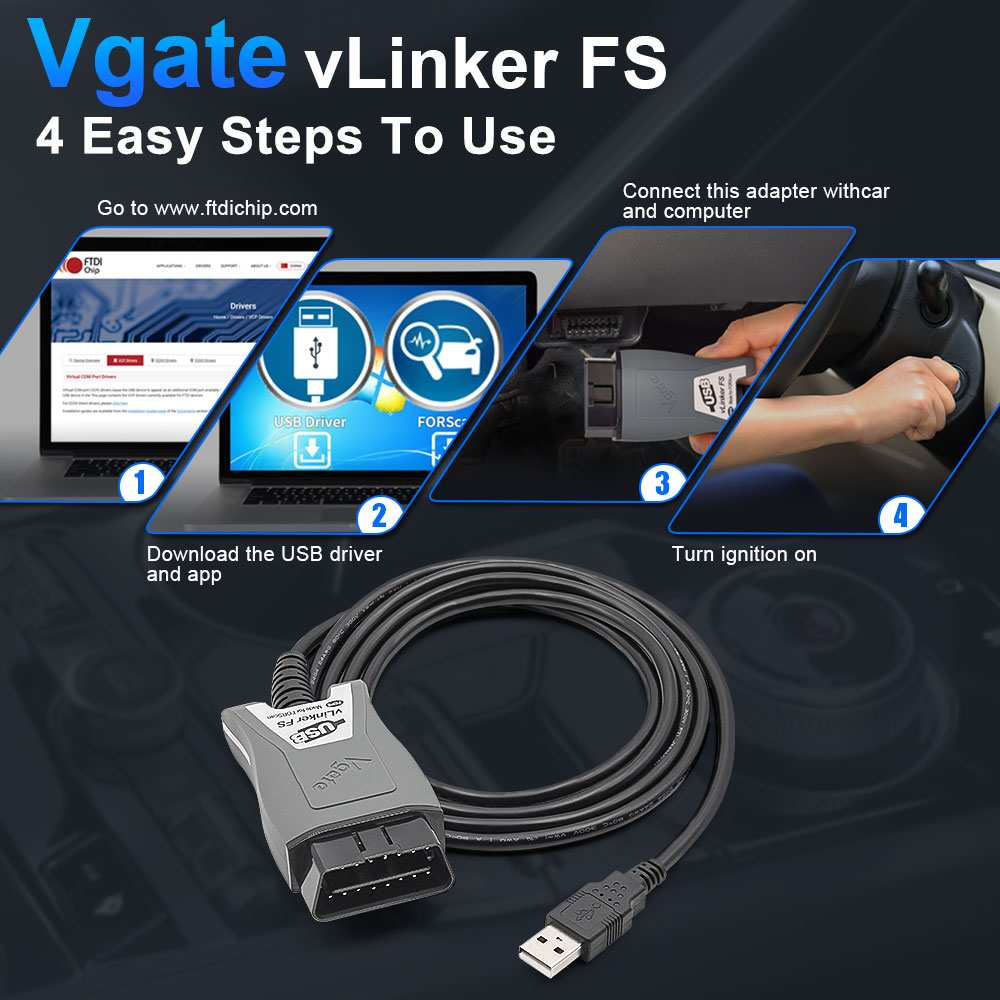 Vgate vLinker FS ELM327 alat p - Vfd With Brake Resistor ulasan dan harga