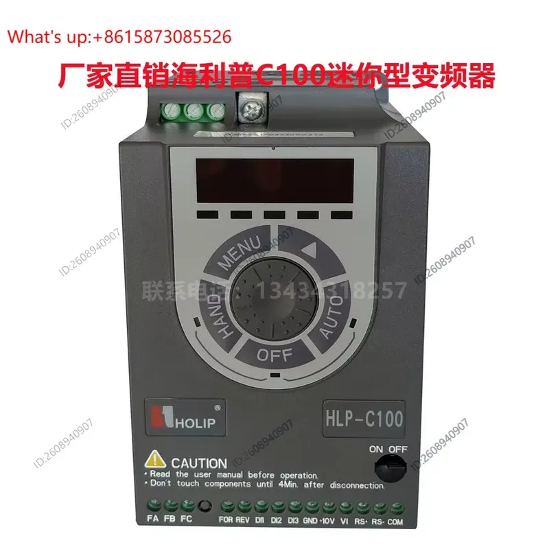 HLP-C100 Mini Inverter 0,37KW  - Vfd 0.75Kw Mini Inverter ulasan dan harga