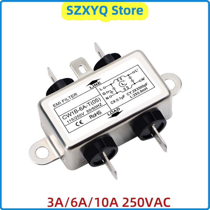 Filter Catu Daya Filter EMI AC - Vfd Emi Filter 3 Phase ulasan dan harga