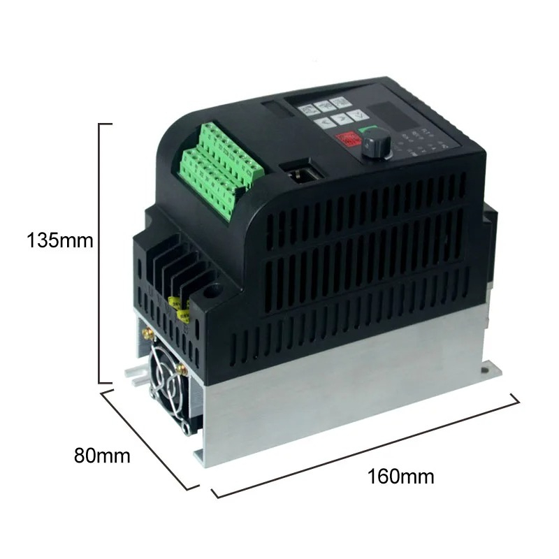 Inverter VFD 1.5KW/2.2KW/ Konv - Vfd 2.2Kw Single Phase 220V ulasan dan harga