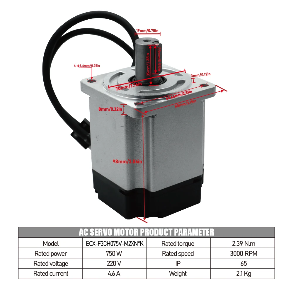 Motor Servo AC 750W & Kit Driv - Servo Driver 750W Ac Servo Motor ulasan dan harga