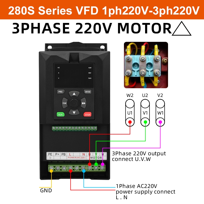ES280 220V 380V 0.75KW/1.5KW/2 - Vfd 0.75Kw Mini Inverter ulasan dan harga