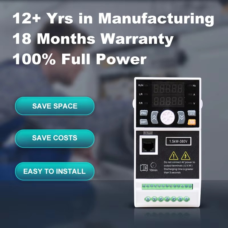 VFD 2,2KW, Konverter Frekuensi - Variable Frequency Drive 3 Phase 380V ulasan dan harga