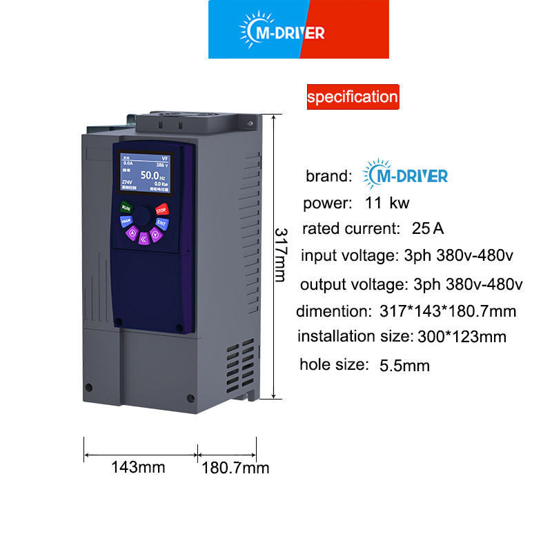 Konverter Frekuensi VFD 11KW 3 - Vfd 11Kw Pump Controller ulasan dan harga