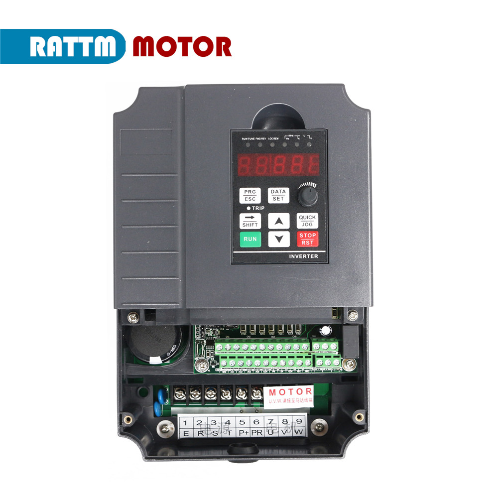 Inverter VFD CNC Huan Yang HY  - Vfd 7.5Kw Inverter Motor ulasan dan harga