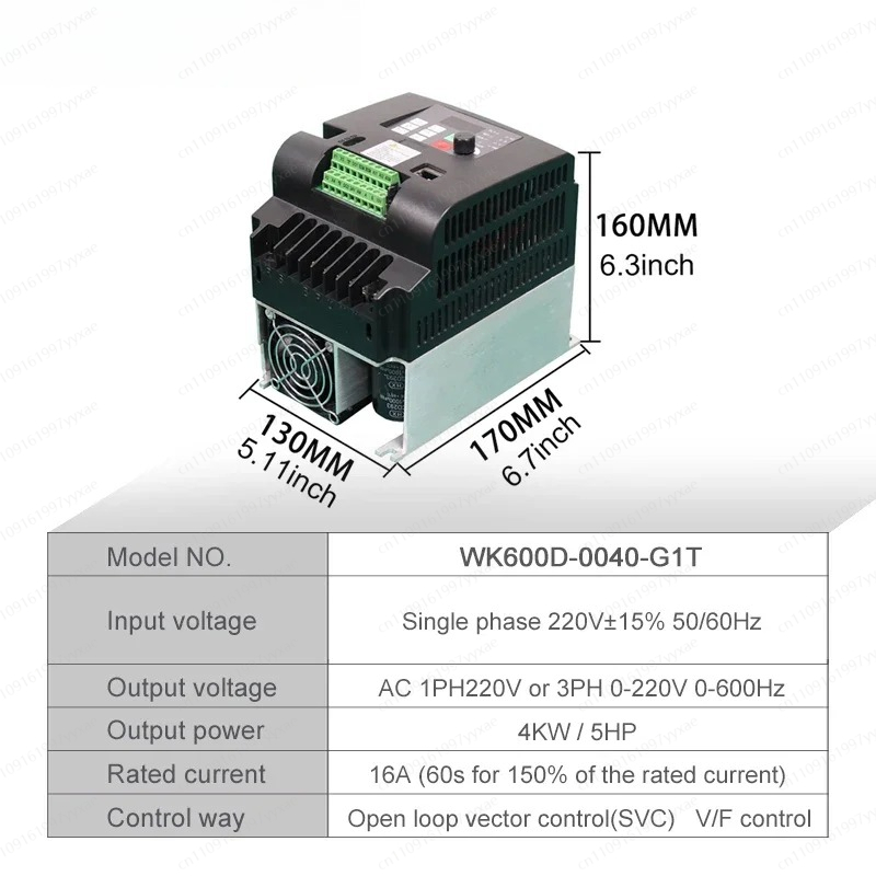2.2KW 220V 1 Fase Input VFD In - Vfd 2.2Kw Single Phase 220V ulasan dan harga