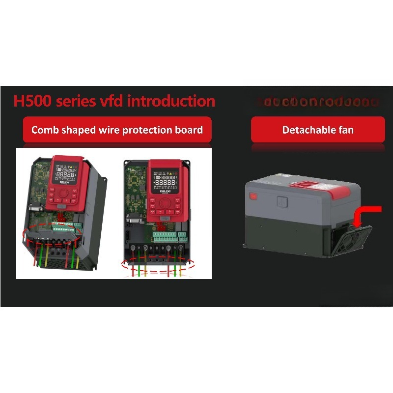 Inverter Frekuensi Konverter V - Vfd 1.5Kw 220V Vector Control ulasan dan harga