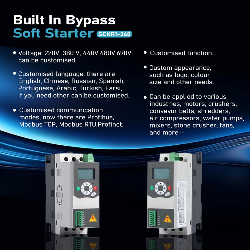 Soft Starter Built-in Bypass P - Soft Starter 30Kw Motor ulasan dan harga