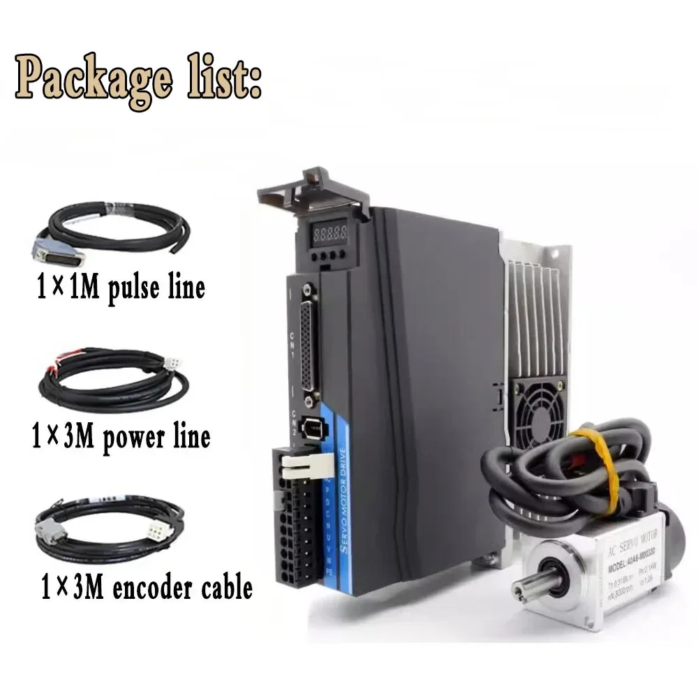 Kit Driver Motor Servo AC 400W - Servo Driver 750W Ac Servo Motor ulasan dan harga