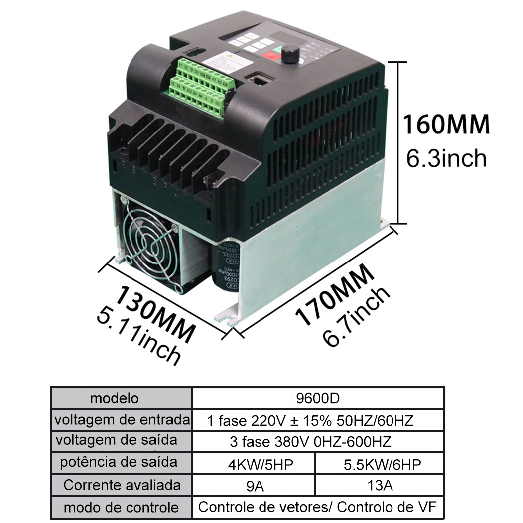 Konverter frekuensi VFD 220V f - Vfd 2.2Kw Single Phase 220V ulasan dan harga