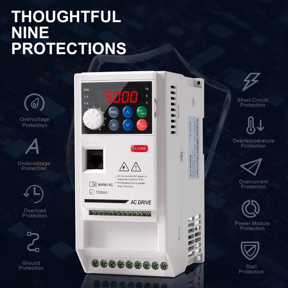 SU650, Inverter Pengontrol Vek - Vfd 1.5Kw 220V Vector Control ulasan dan harga