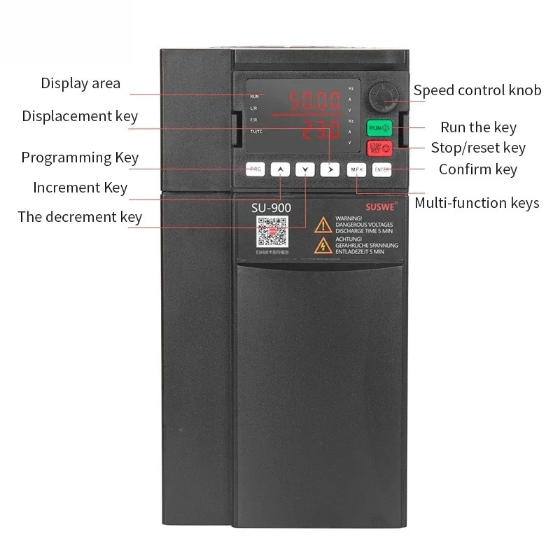 VFD BARU 0.75KW 1.5KW 2.2KW 7. - Vfd 2.2Kw Single Phase 220V ulasan dan harga