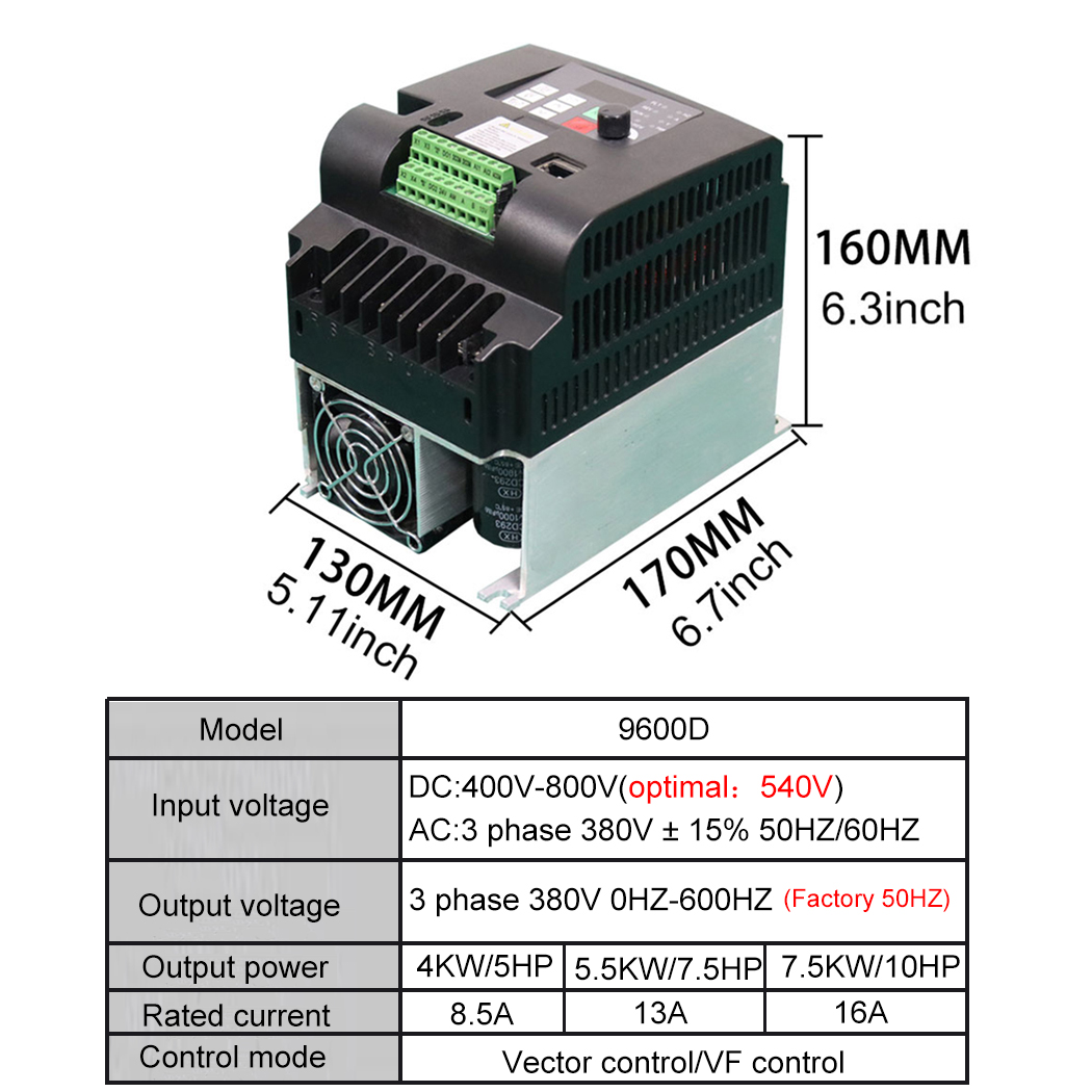 Inverter tenaga surya 1.5/2.2/ - Vfd 11Kw Pump Controller ulasan dan harga
