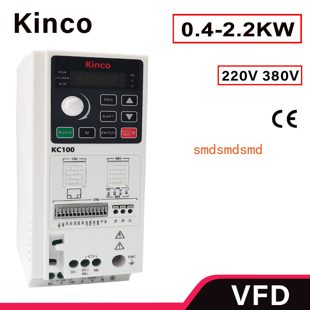 Inverter VFD KC100 220V ke 380 - Vfd 2.2Kw Single Phase 220V ulasan dan harga
