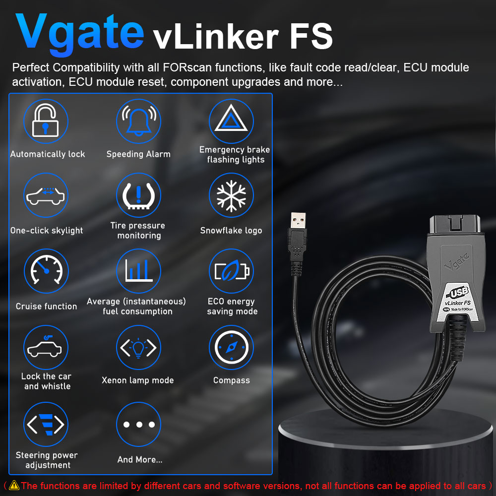 Vgate vLinker FS ELM327 alat p - Vfd With Brake Resistor ulasan dan harga